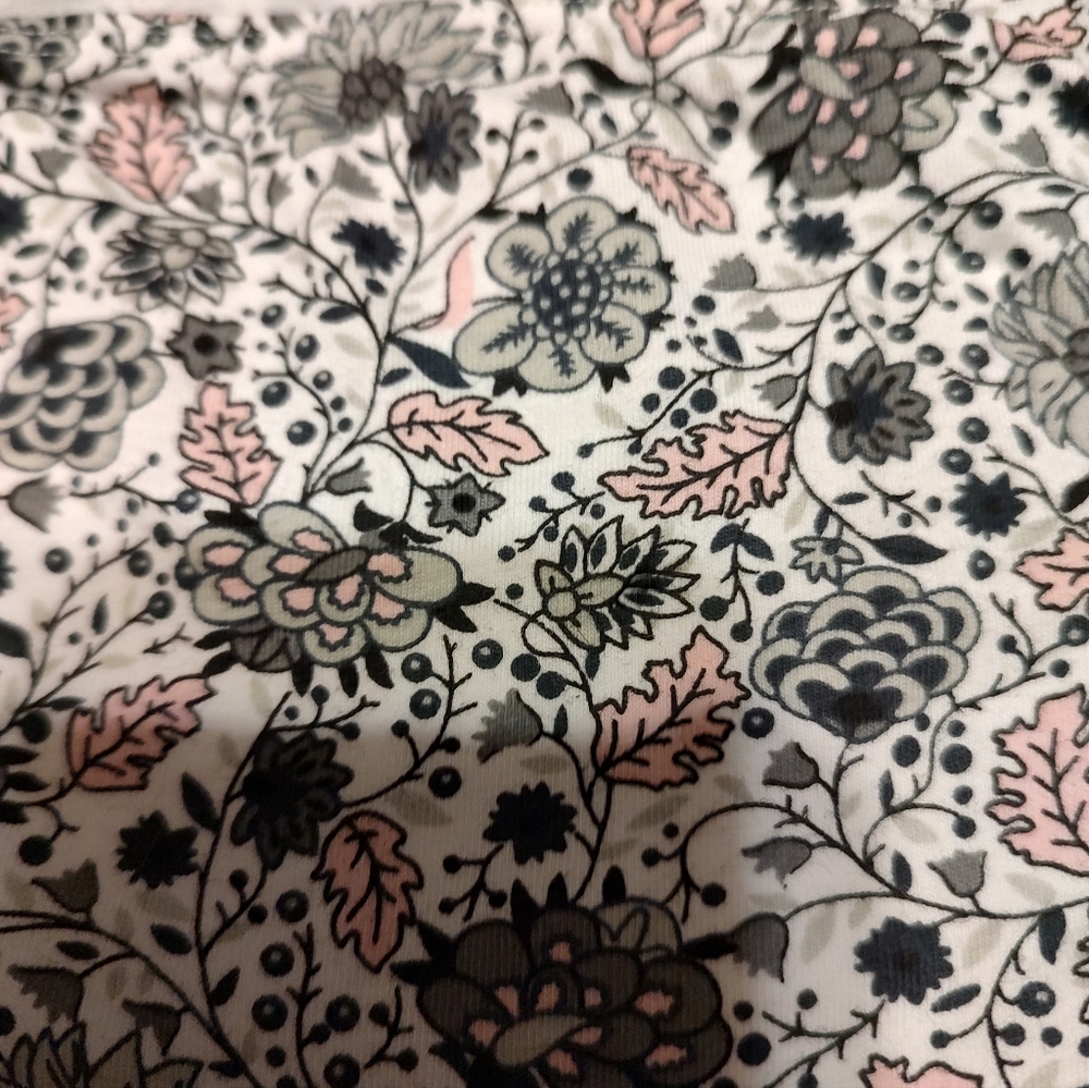 🖤🦄🖤 Whimsical Vintage Deadstock Floral Paisley Cotton Cheeky Boy Shorts - M - Picture 6 of 11